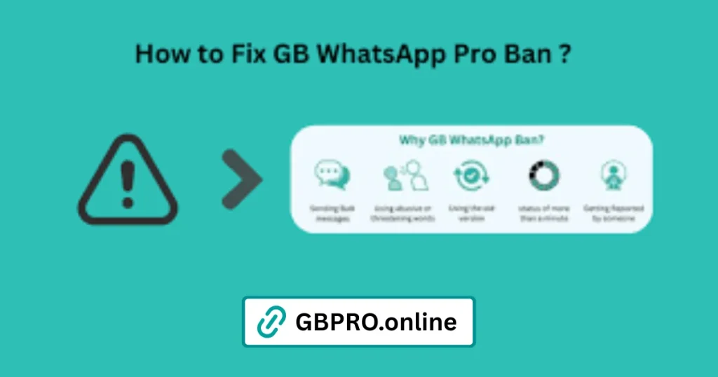 How to fix GB WhatsApp Pro ban