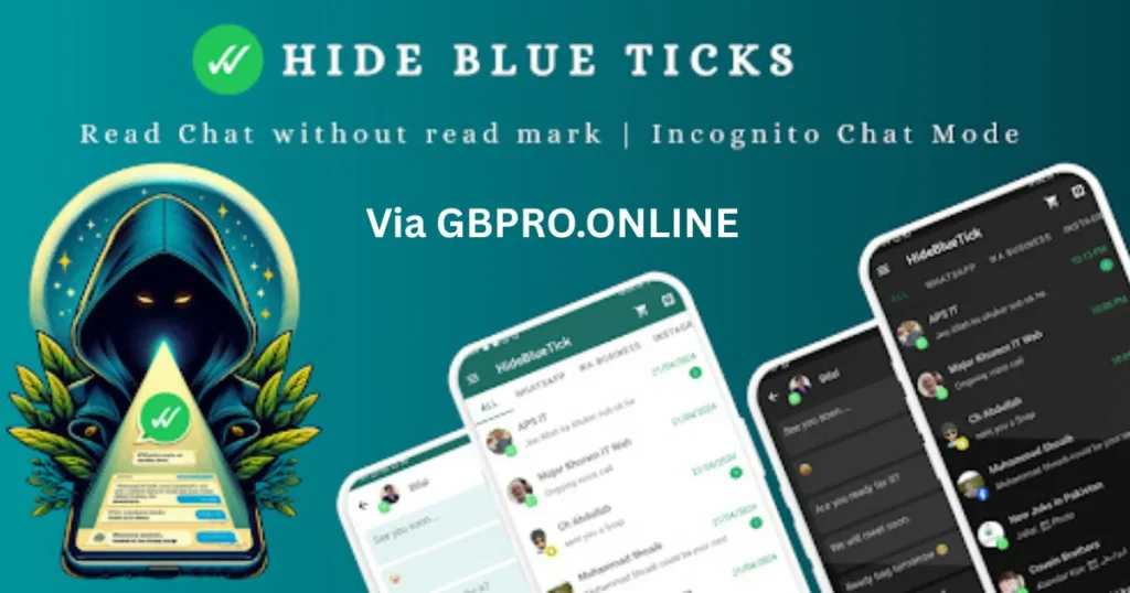 How to hide blue ticks in GB WhatsApp Pro 